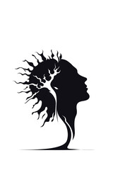 Burnout, Chaos, Subconscious, Manipulation, Mind, thoughts, head, hand, manipulator, narcissist, psychology, success, artwork, vector