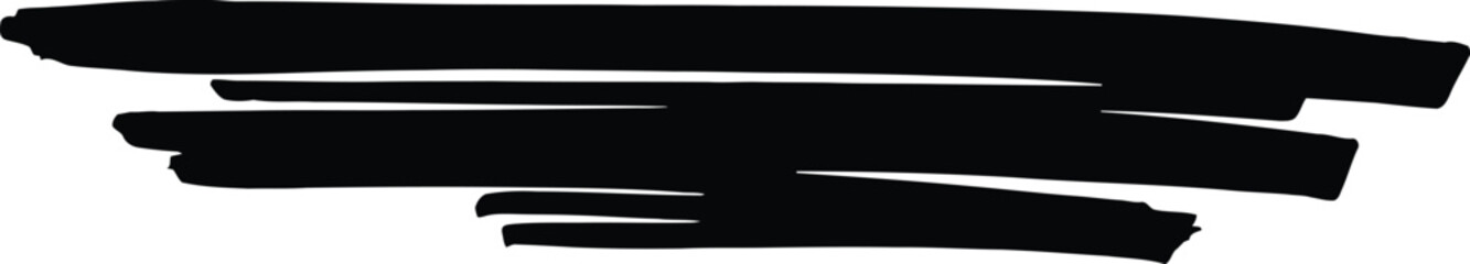 abstract black lines on white background creating simple art