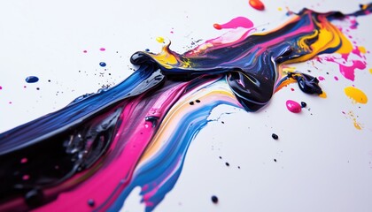 Fluid Acrylic Painting Technique Involving Pouring Paint Onto A Canvas In A Random Or Controlled Manner To Create Unique And Vibrant Creations.