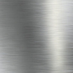 Brushed Silver Metal Texture Background

