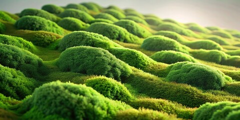 Minimalist Green Moss Panel: Textured Nature Wall Art, Decorative Moss, Eco-Friendly Home Decor, Natural Wall Panel