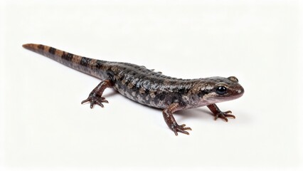 Naklejka premium High Resolution Full Body Salamander With Shadow Isolated on white Background