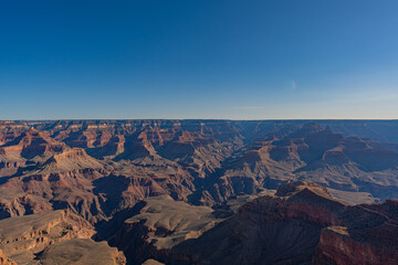 アメリカ　アリゾナ州のグランドキャニオンの風景　マーサーポイント　グランドサークル