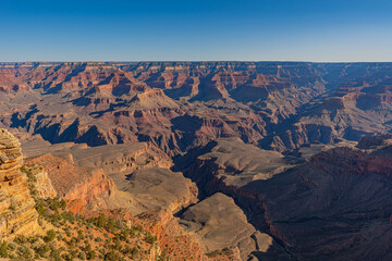 アメリカ　アリゾナ州のグランドキャニオンの風景　マーサーポイント　グランドサークル