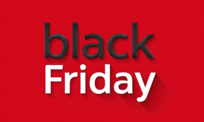 Fototapeta premium BLACK FRIDAY
