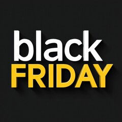 Fototapeta premium BLACK FRIDAY