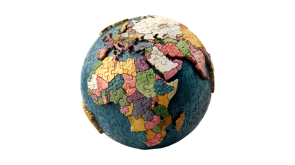 Global Puzzle Earth Jigsaw World Map
