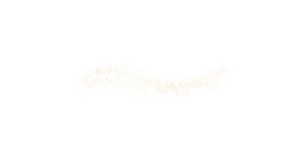 Gold Foil splatter glitter on transparent background.Festive gold glitter and confetti for celebration with glowing golden particles