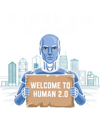 Human 2.0: AI Enhanced T-shirt design