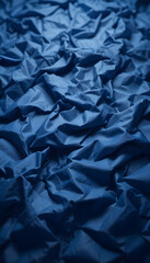 Obraz premium wrinkled navy blue cloth surface.
