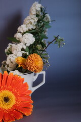 Arranjo de flores conceituais