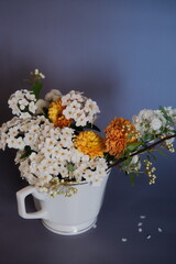 Arranjo de flores conceituais