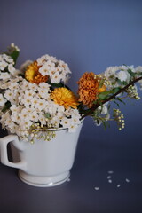 Arranjo de flores conceituais