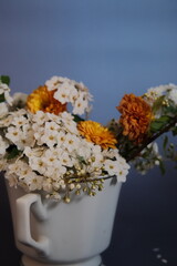 Arranjo de flores conceituais