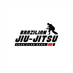 Jiu-jitsu martial arts logo