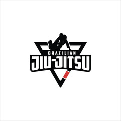 Jiu-jitsu martial arts logo