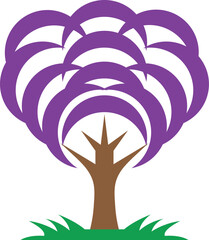 Unique Tree Silhouettes Vector Bundle for Nature-Themed Patterns, Vintage Labels, Organic Tags, and Eco Projects