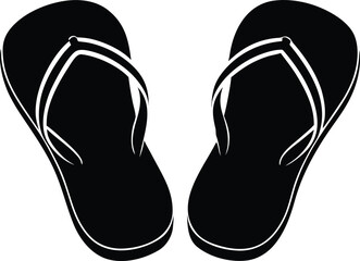 comfortable flat footwear vector design

