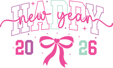 
Happy New Year SVG,