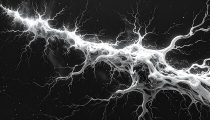 Abstract electric current, branching patterns