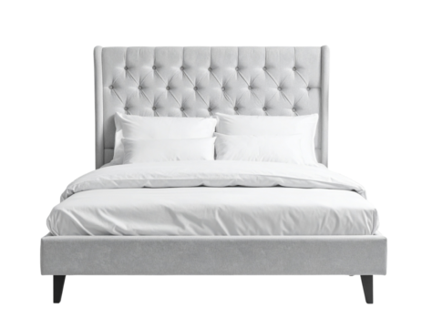 white sofa isolated on white