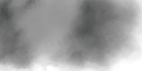 Smoke rising on a dark background over water