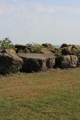 rocks on the hill