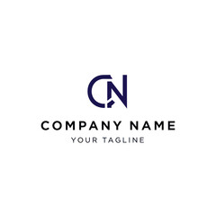 A logo design featuring the letters 