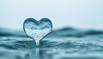 Embrace Your Heart'S Guidance With This Beautiful Hand-Drawn Water-Inspired Quote