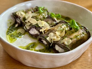 Ukrainian eggplant rolls