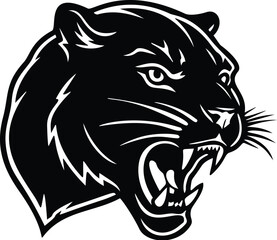 Obraz premium Black Lion Logo