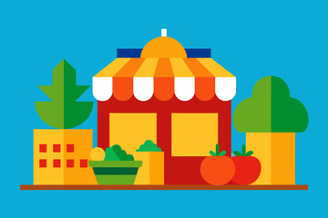 vector illustration of a house