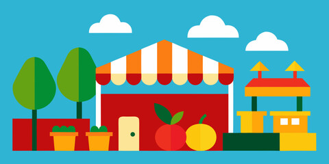 set of farm elements