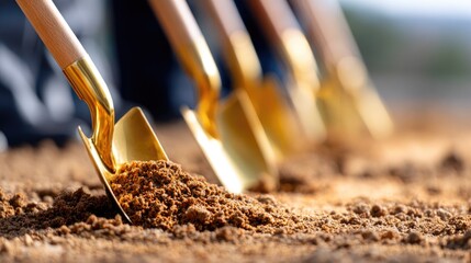 Golden Shovels Breaking Ground