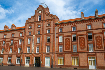 le familistère de Guise créé par l'industriel Jean-Baptiste André Godin