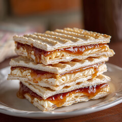 colombian obleas thin wafers sandwiched