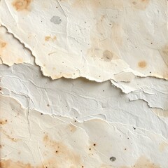 Aged, torn, and stained paper texture