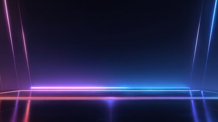 Stunning photo of futuristic esport background for gaming live streaming. Esport game tournament competition neon banner.