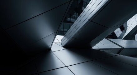 Dynamic modern architecture: geometric angles and urban design