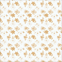Floral Watercolor Seamless Pattern