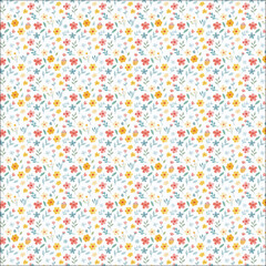 Floral Watercolor Seamless Pattern