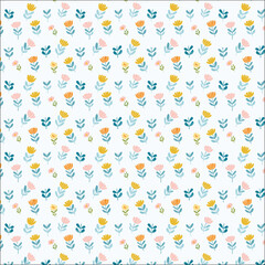 Floral Watercolor Seamless Pattern