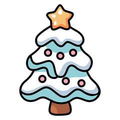 Christmas Tree, Holly Berries, SVG. Cricut, vector, illustration, Christmas