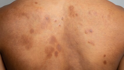 Fototapeta premium Skin condition treatment clinical setting medical image close-up view dermatology concepts for seo impact