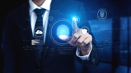 Biometric identity system using fingerprint and facial recognition to secure cloud access, protect sensitive data, and authenticate users in digital platforms Vouch
