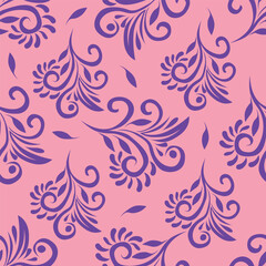 cute flower pattern image for fabric textile or wall decoration
