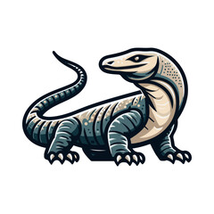 Komodo illustration design