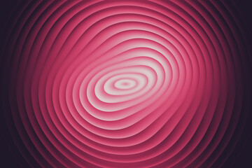 Concentric circles in shades of red create a captivating abstract background with a sense of depth and dimension