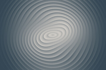 Abstract gray and white concentric circles pattern creating a calming and visually appealing background
