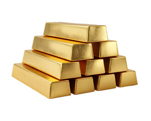 Golden Bar Stacked: A stunning arrangement of gleaming gold bars, radiating wealth and financial success. A symbol of preciousness, prosperity, and value, capturing the essence of economic abundance.